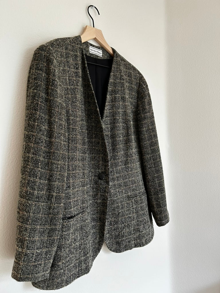 Vintage Chevron Blazer