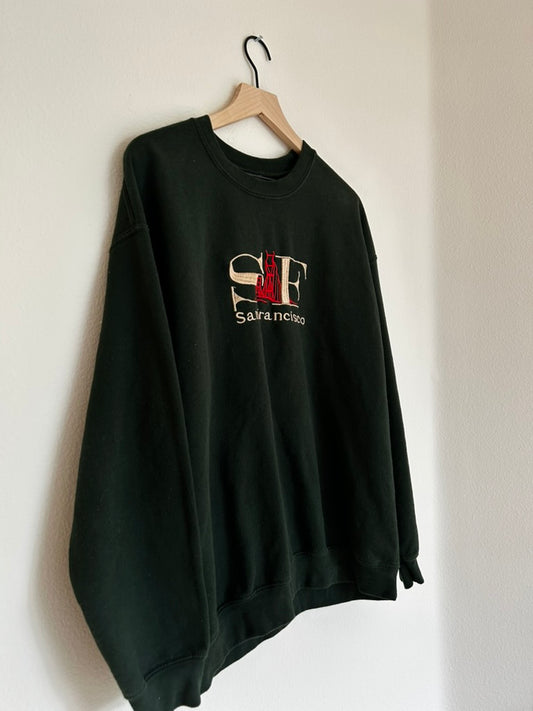 Embroidered San Francisco Pullover