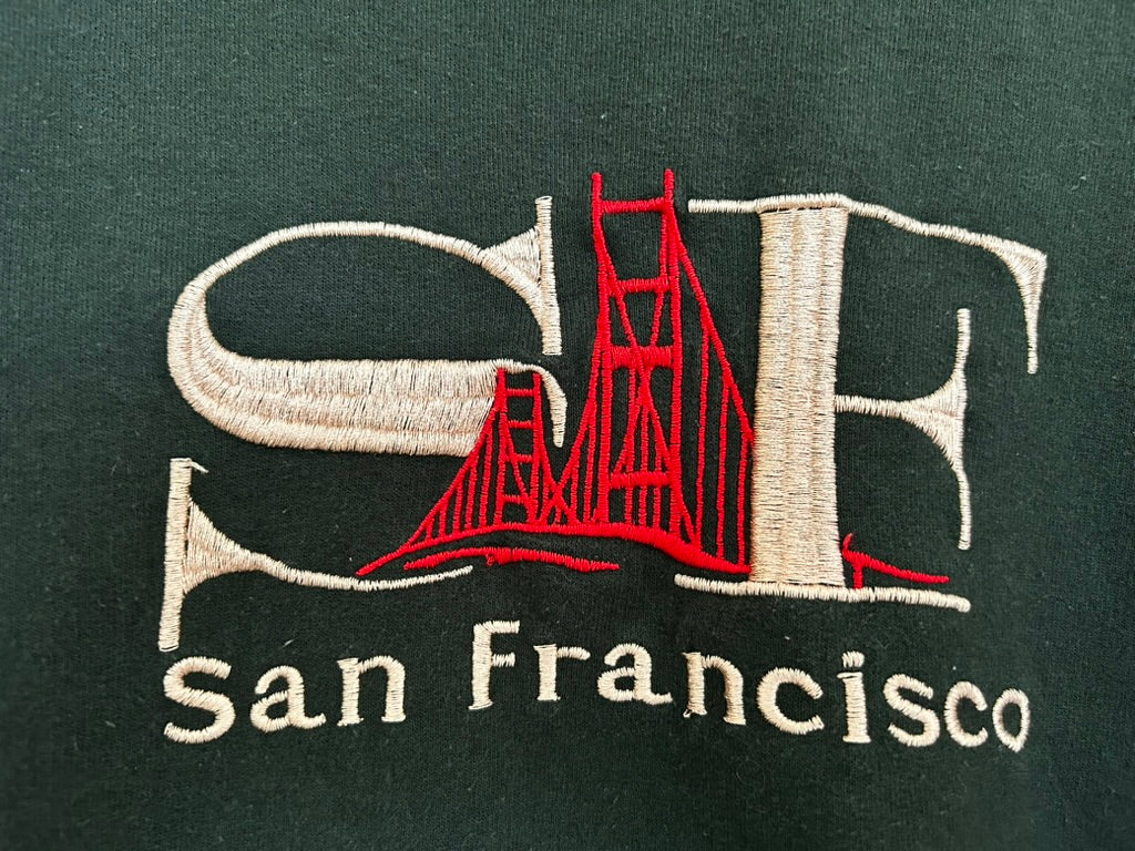 Embroidered San Francisco Pullover