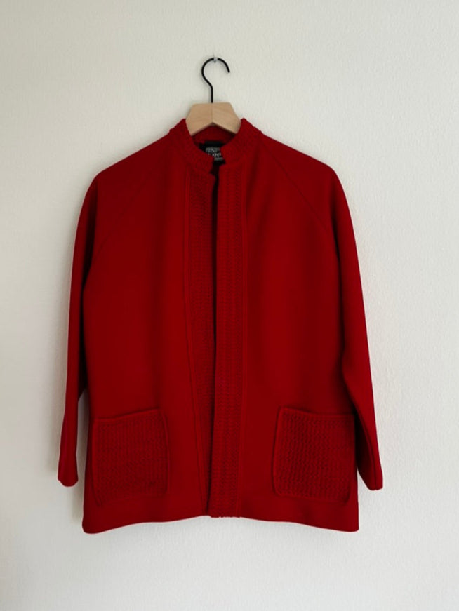 Vintage Braided Detailed Cardigan