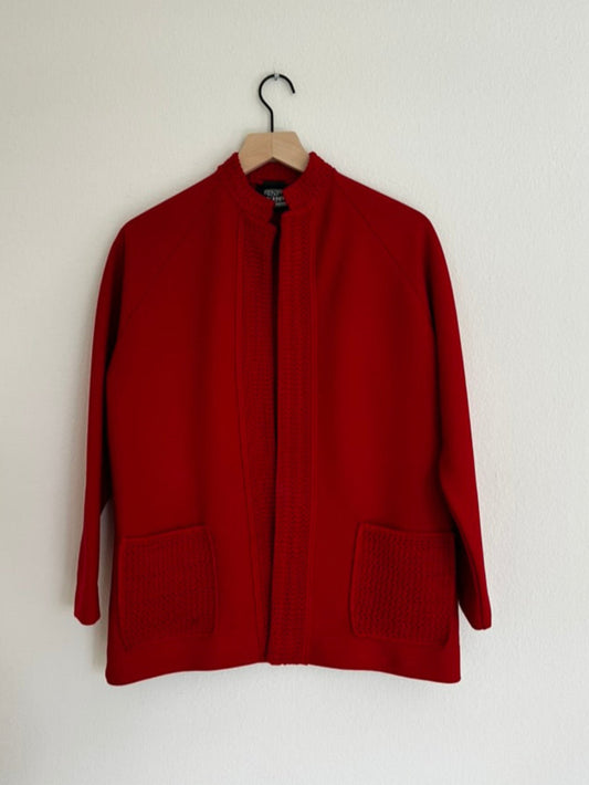 Vintage Braided Detailed Cardigan