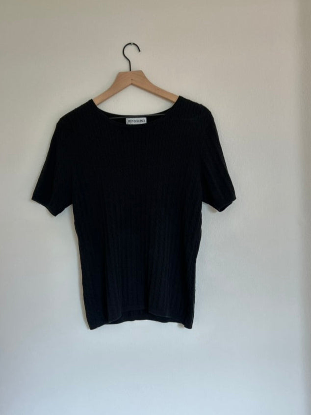 Mendocino Knitted Short Sleeve Top