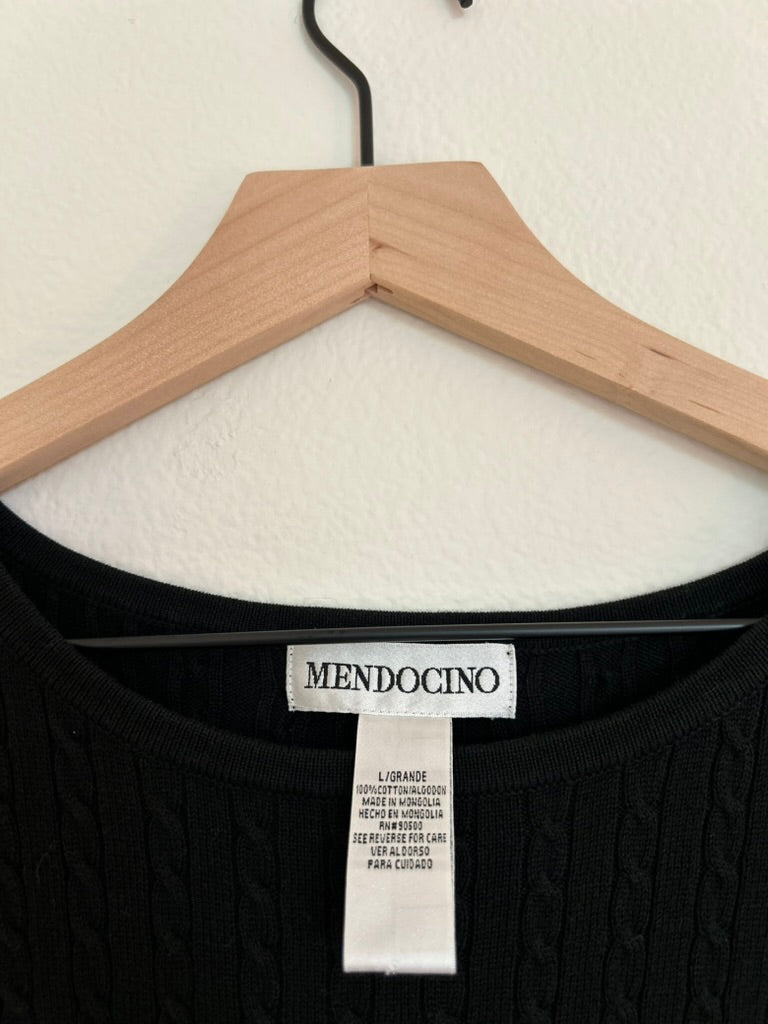 Mendocino Knitted Short Sleeve Top