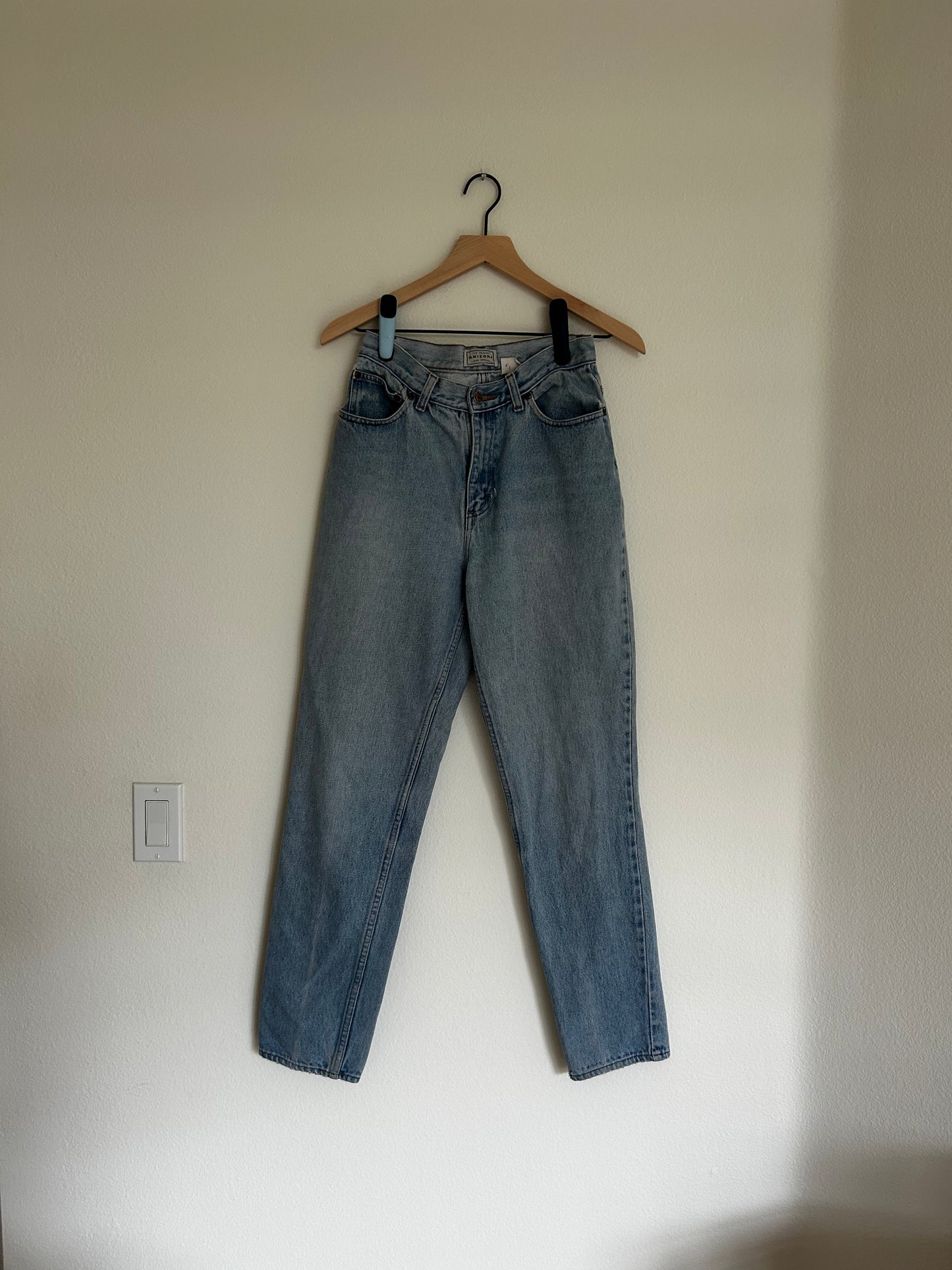 Vintage Light Washed Mom Jeans