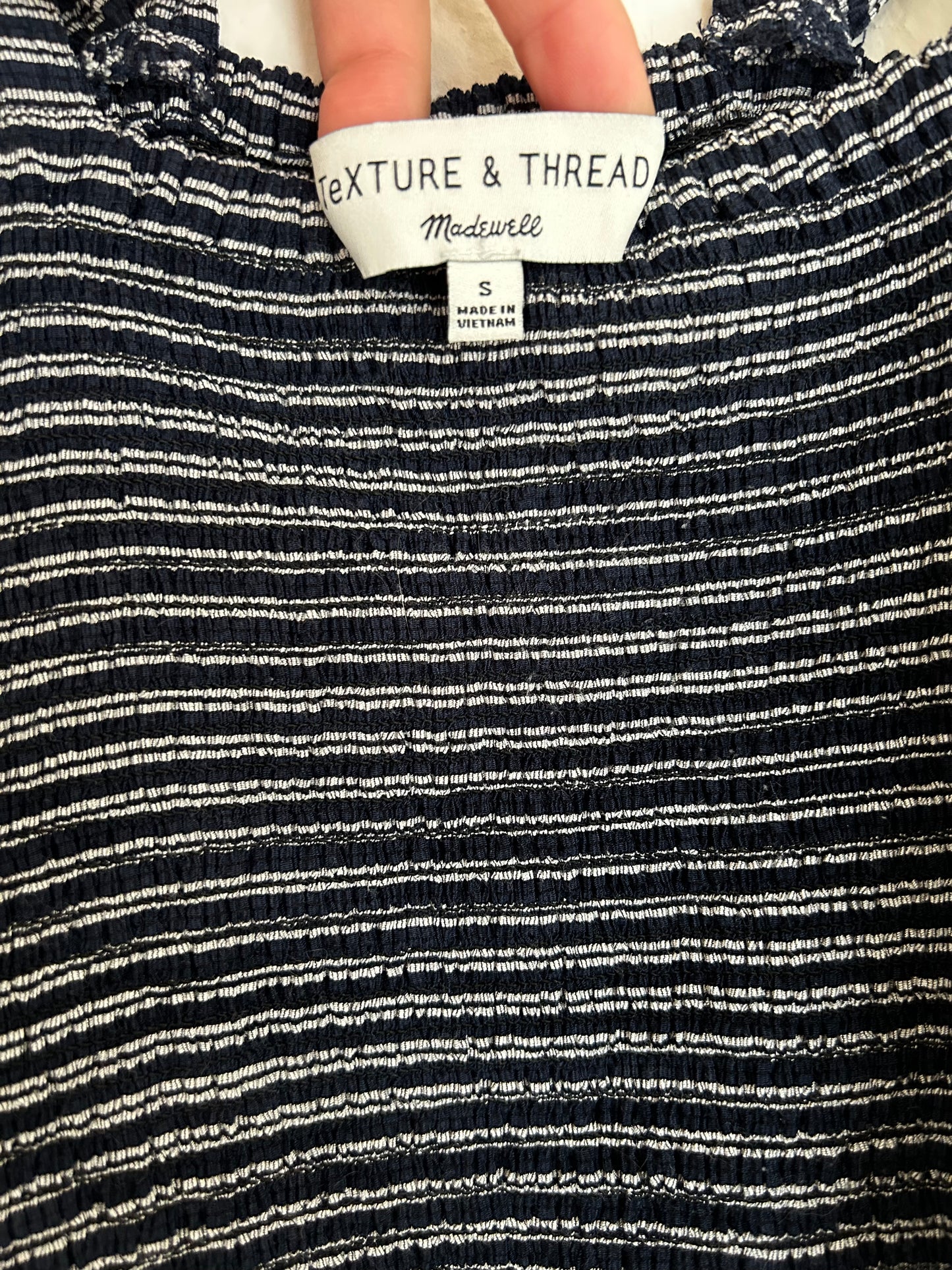 Madewell | Fitted Striped Square-Neck Tank