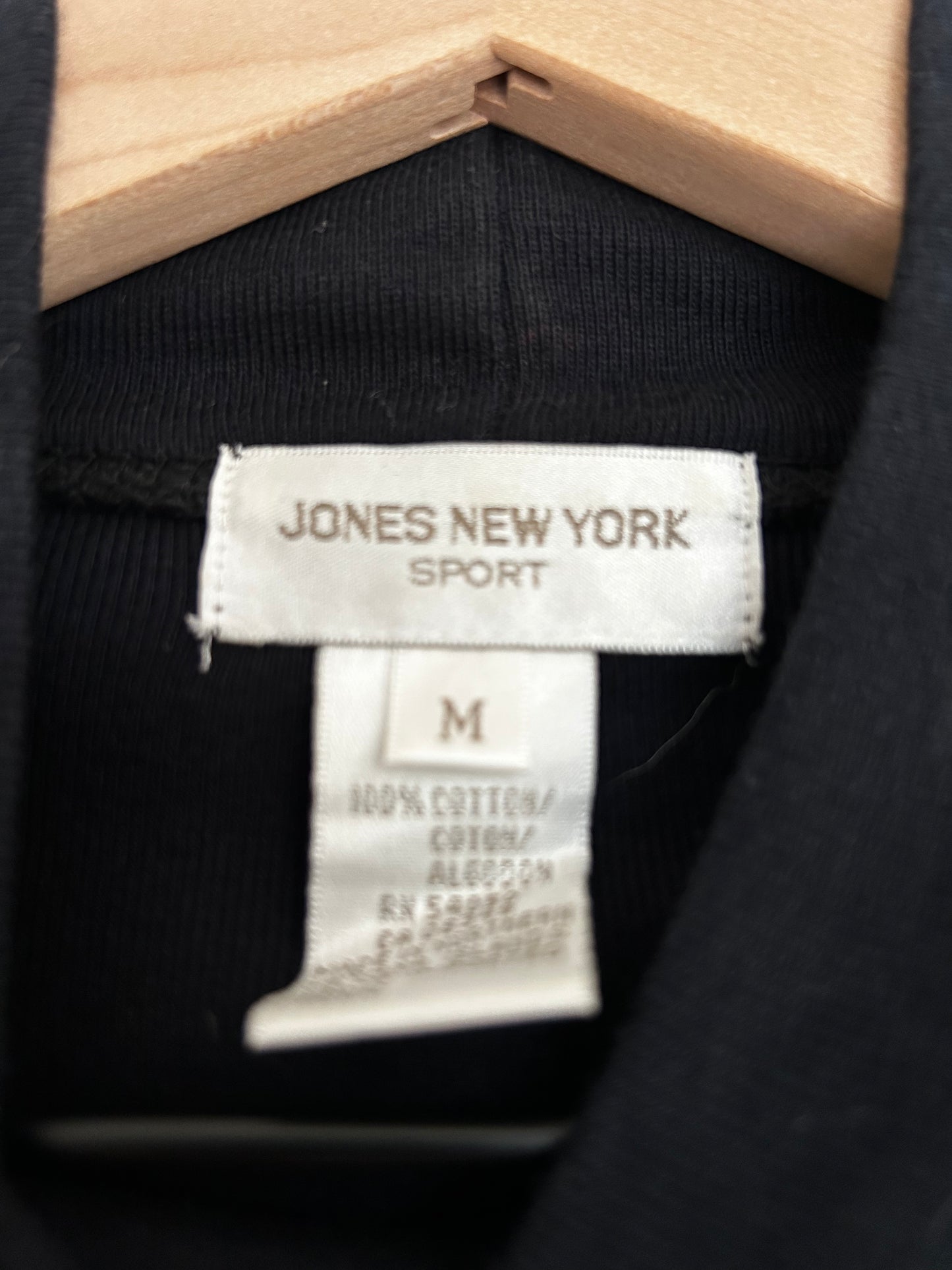 Jones New York Sport | Black Turtle Neck