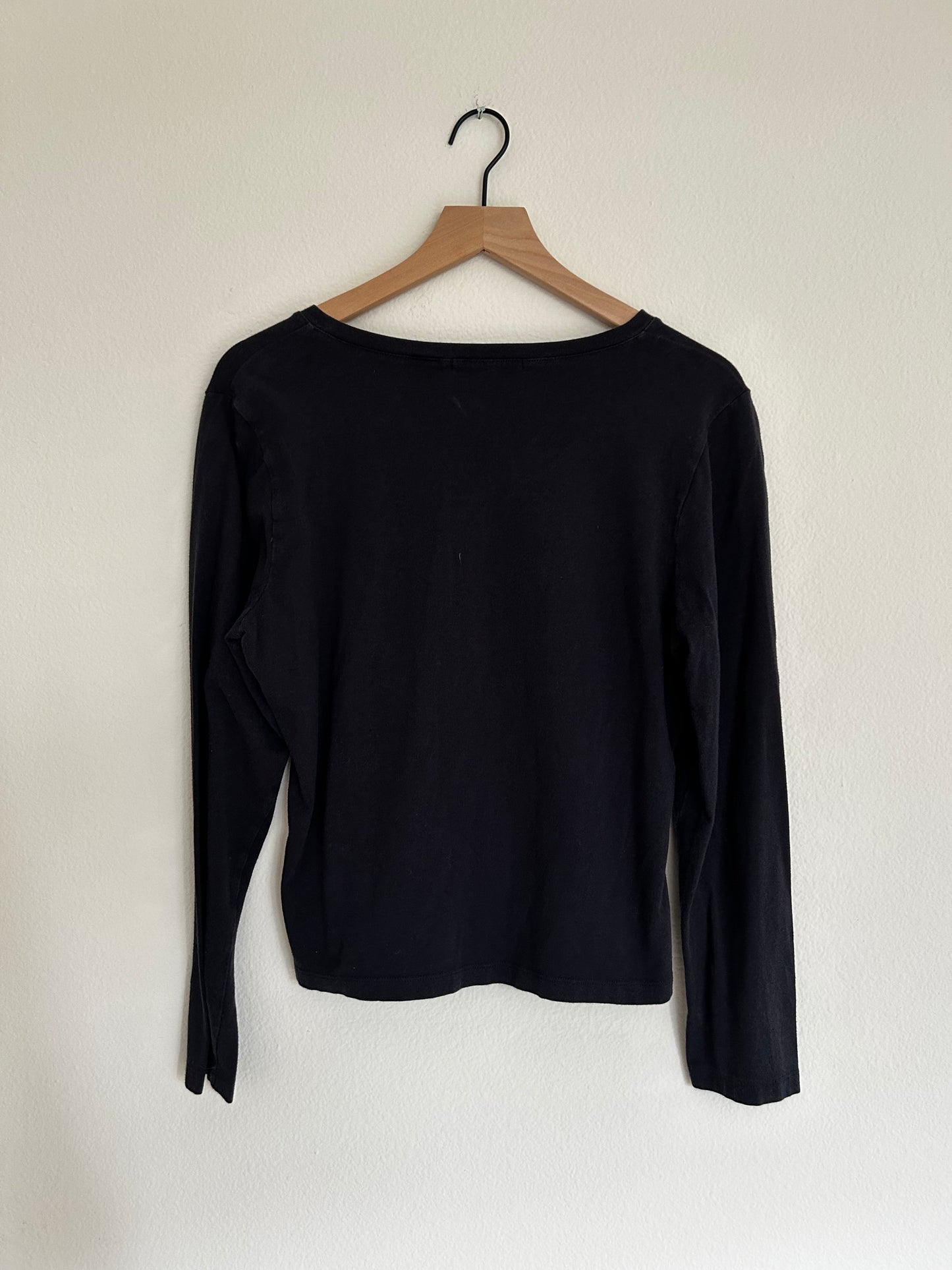 Liz Claiborne | Navy V-Neck Long Sleeve Top