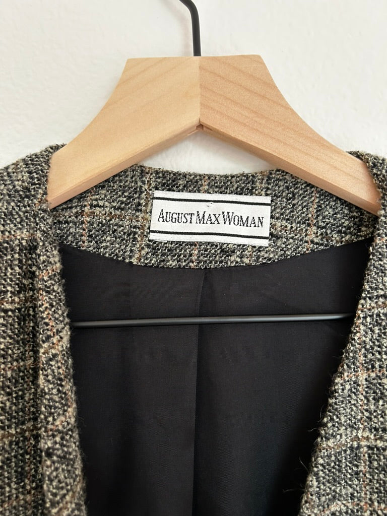 Vintage Chevron Blazer