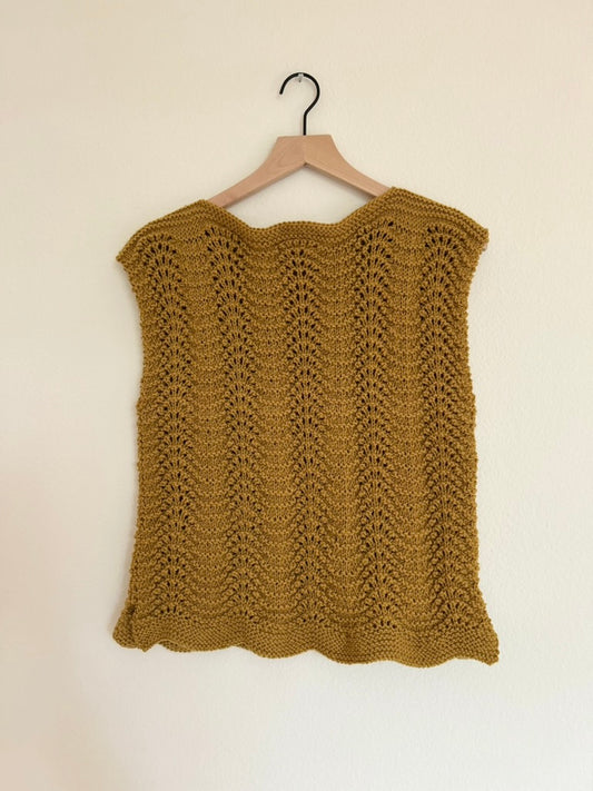 Knitted Sweater Vest
