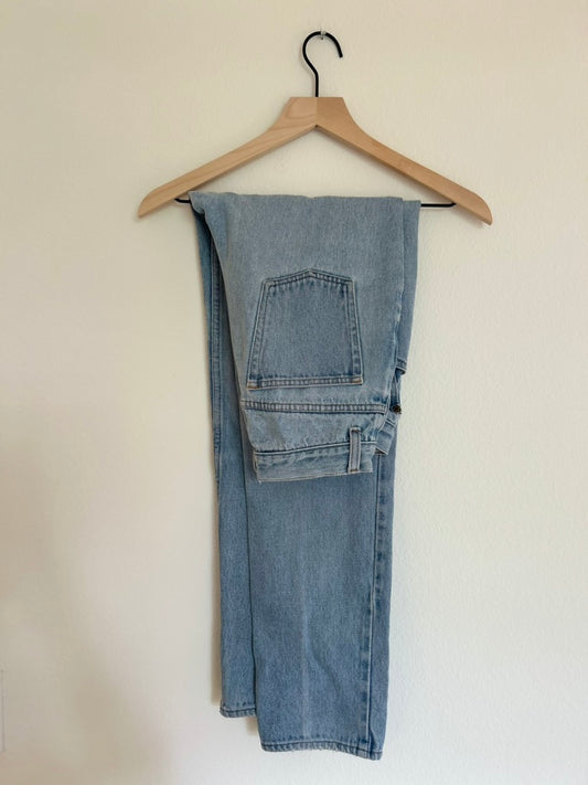 Vintage Light Washed Mom Jeans