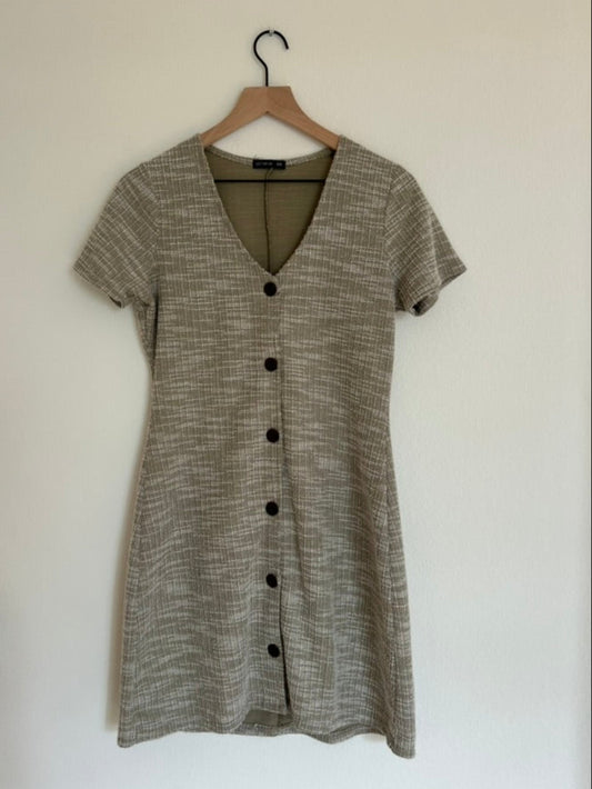 Textured Short Dress