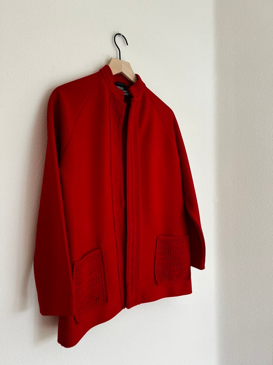 Vintage Braided Detailed Cardigan