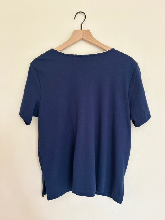 Alfred Dunner Embroidered Tee
