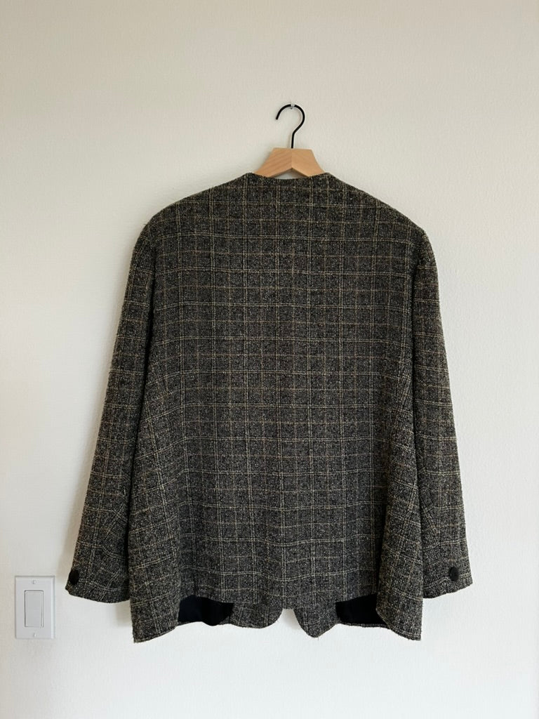 Vintage Chevron Blazer