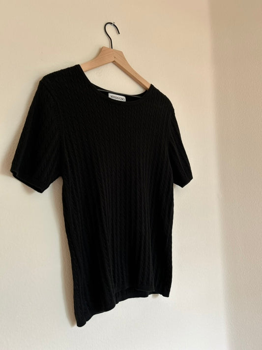 Mendocino Knitted Short Sleeve Top