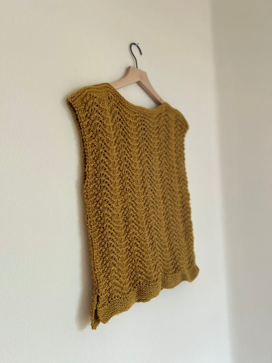 Knitted Sweater Vest