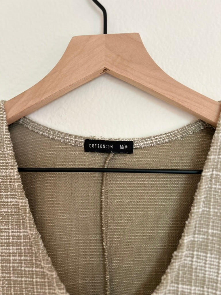 Textured Short Dress
