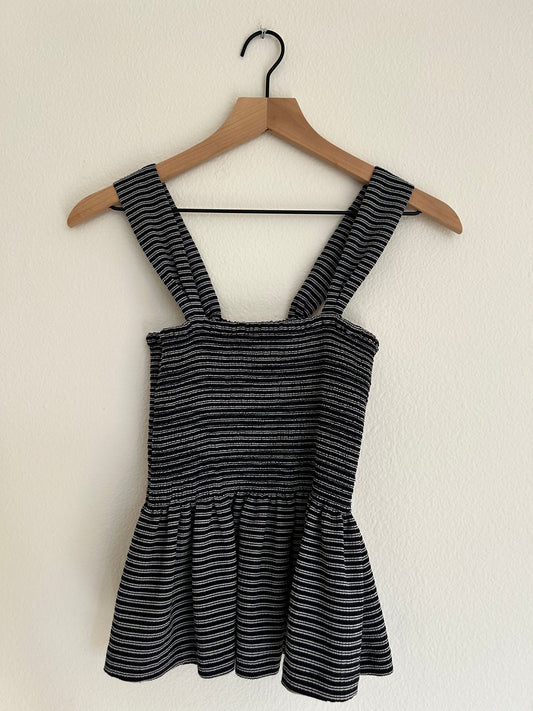 Madewell | Fitted Striped Square-Neck Tank