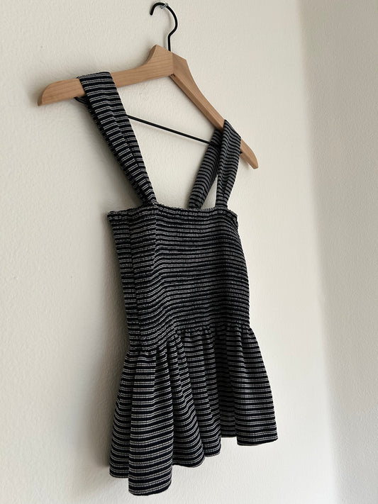 Madewell | Fitted Striped Square-Neck Tank